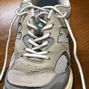 靴紐の結び方　ヒールロック